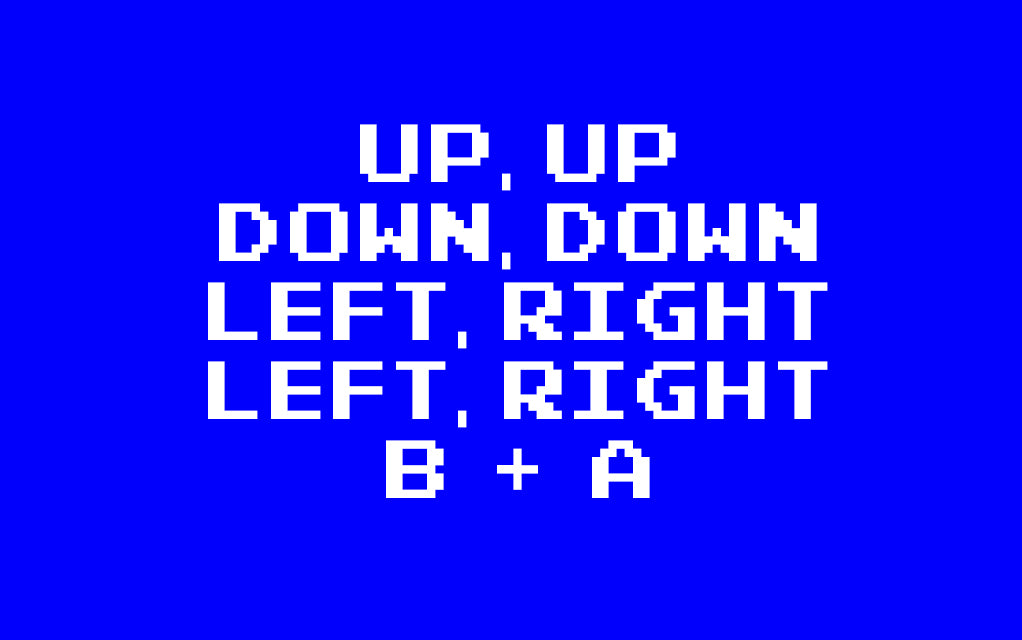 The Konami Code: How a string of button presses unleashed a tidal wave