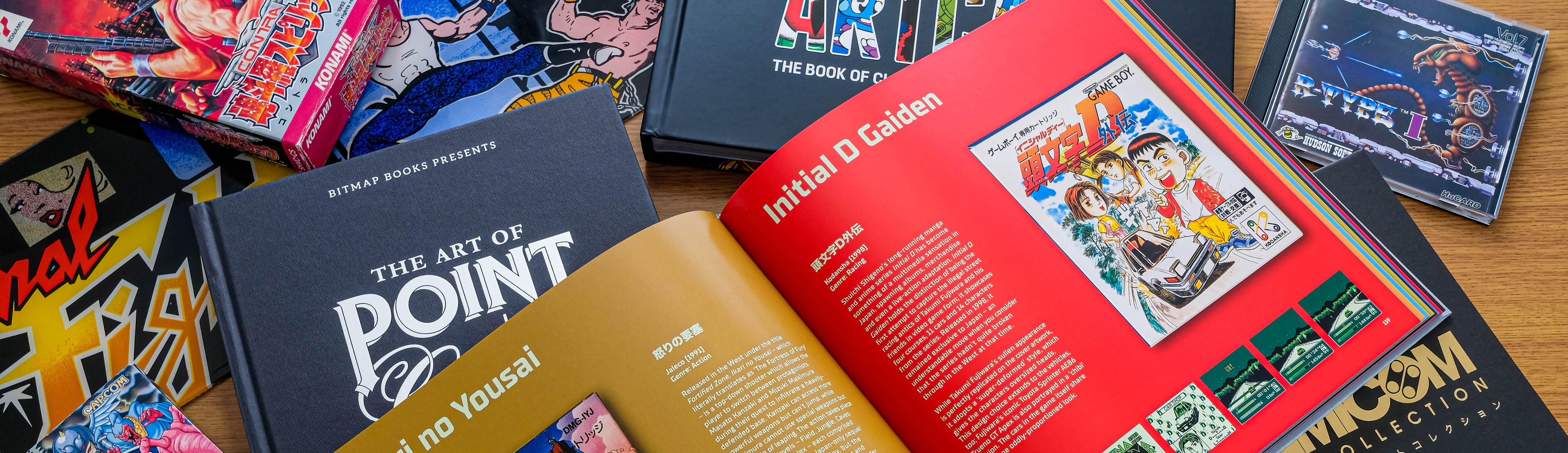 Book In Game Retro gaming books packed with the best in game art | Bitmap Books