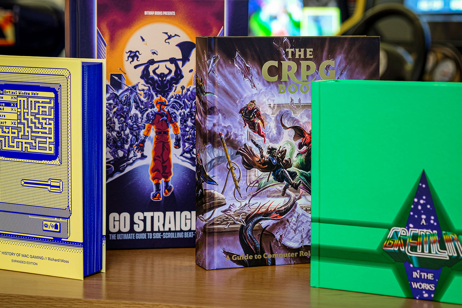 Book In Game High-quality retro video game books and collections | Bitmap Books
