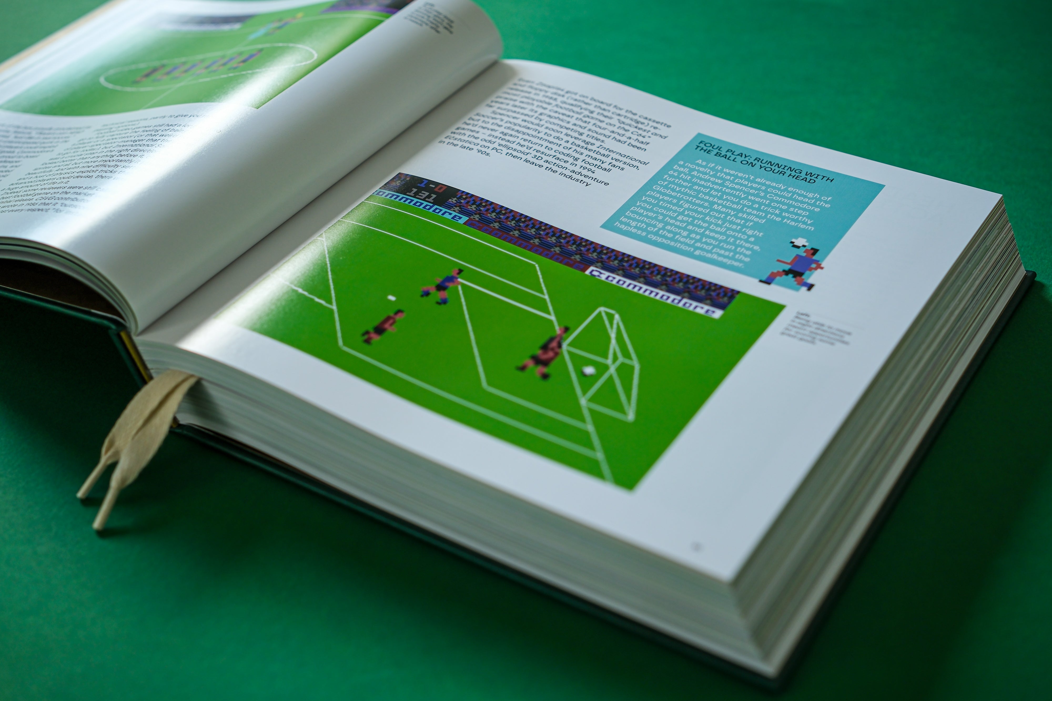 Bitmap Footballer A Tale of Two Halves – A rich history of football games | Bitmap Books