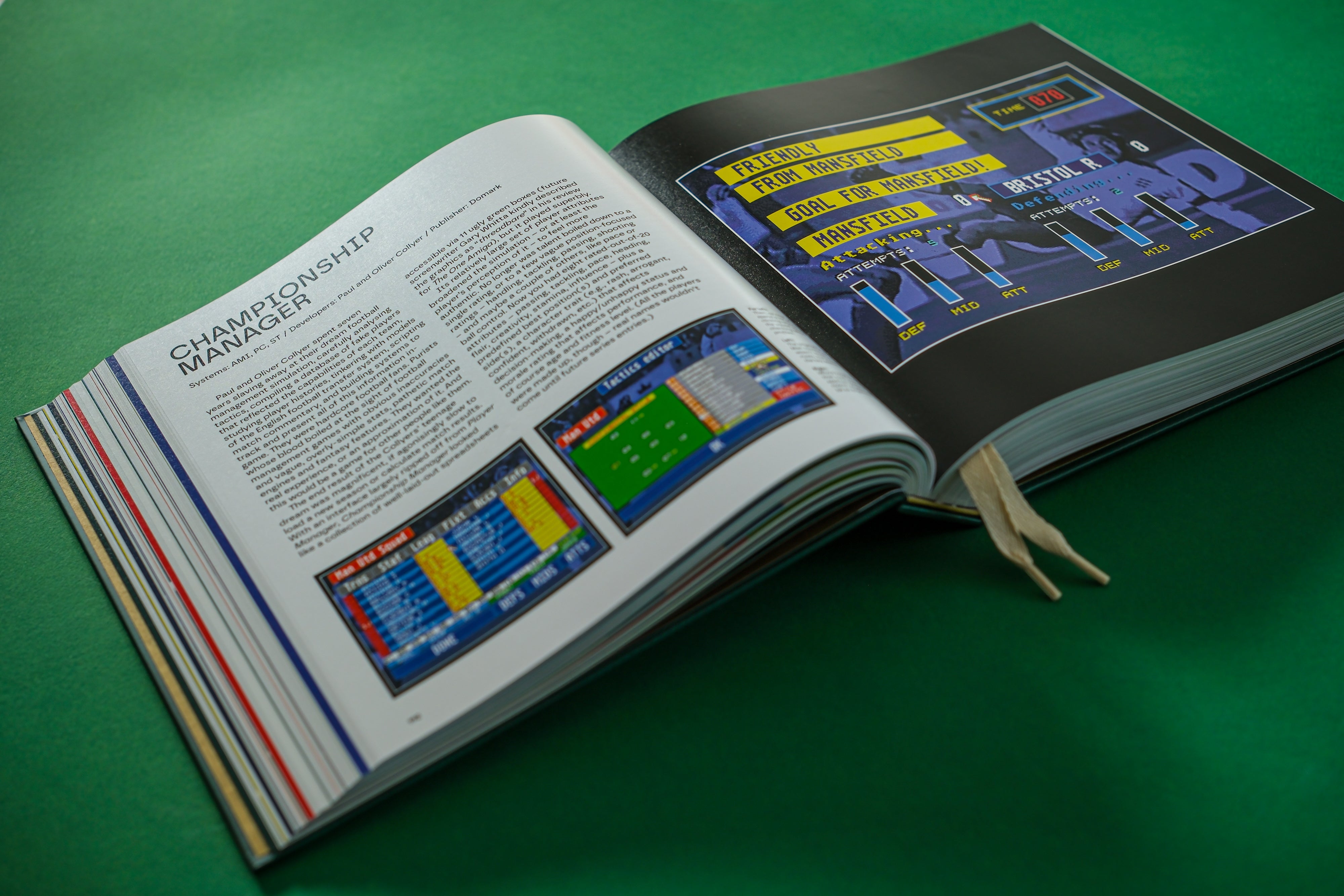 Bitmap Footballer A Tale of Two Halves – A rich history of football games | Bitmap Books