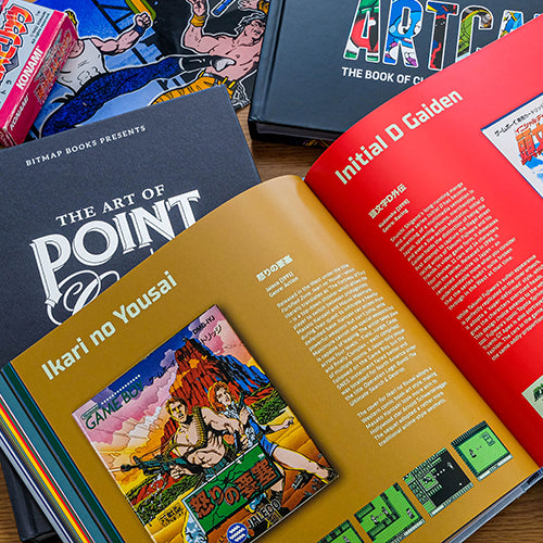 Book In Game Retro gaming books packed with the best in game art | Bitmap Books